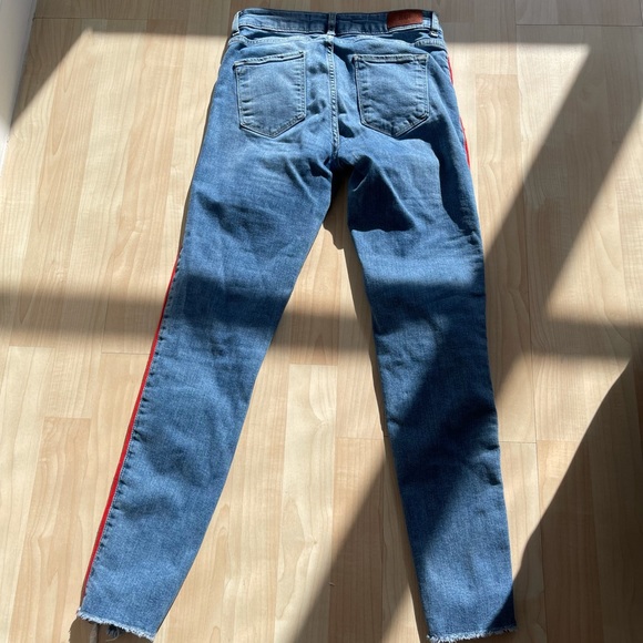 Zara Womens Denim Pants Stretch Jeans - Picture 4 of 5